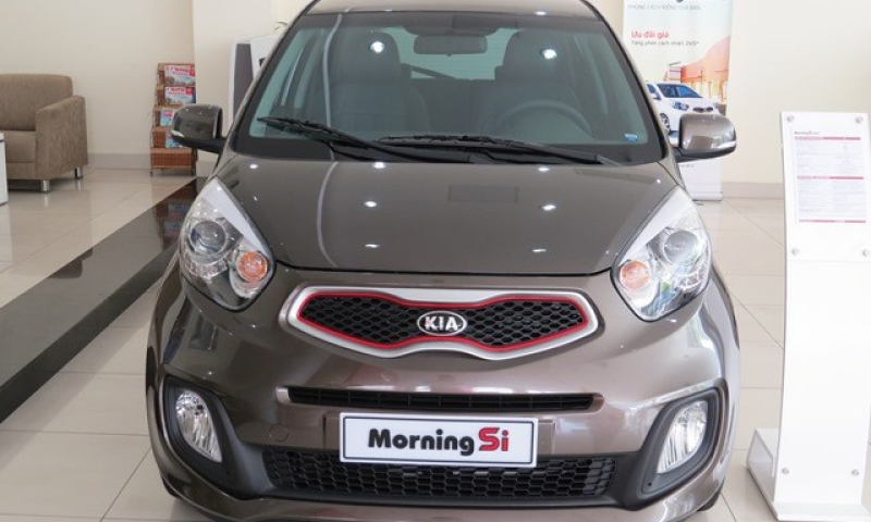 Kia Morning xếp nhất trong top 5 mẫu xe bán chạy tại Việt Nam