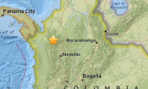 Động đất 5.9 độ richter rung chuyển Colombia