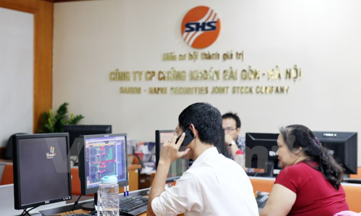 Năm mã chứng khoán niêm yết tăng, giảm mạnh nhất tuần