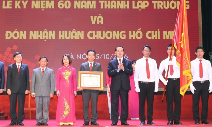 Trường đại học Bách khoa Hà Nội kỷ niệm 60 năm thành lập và đón nhận Huân chương Hồ Chí Minh