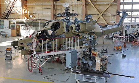 Điều bất ngờ ở nơi sản xuất &#39;thợ săn đêm&#39; Mi-28N Nga