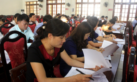 Đình Lập nâng cao giáo dục chính trị tư tưởng cho cán bộ, đảng viên