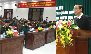 Cục Chính trị Quân Khu 1 tổ chức hội nghị phối hợp