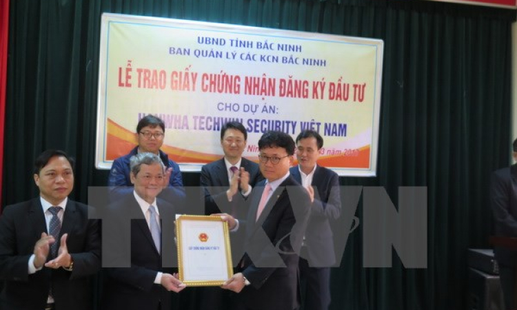 Bắc Ninh đứng đầu cả nước về thu hút vốn đầu tư nước ngoài
