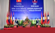 Hai Thủ tướng Việt Nam, Lào phát động Năm Đoàn kết hữu nghị 2017
