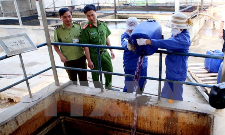 Tiêu hủy hơn 6.000 lít rượu không rõ nguồn gốc xuất xứ