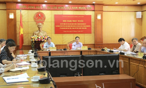 Sơ kết cải cách hành chính 6 tháng 2017 và công bố chỉ số cải cách hành chính 2016