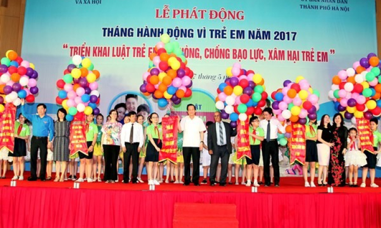 Phát động tháng hành động có chủ đề chống xâm hại trẻ em
