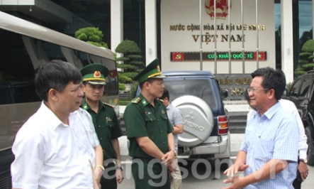 Đoàn công tác của Bộ Kế hoạch – Đầu tư làm việc tại Lạng Sơn