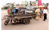 Cần xử lý dứt điểm tình trạng xe ba bánh giả danh