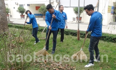Bệnh viện Đa khoa tỉnh thực hiện tốt pháp lệnh bảo vệ môi trường