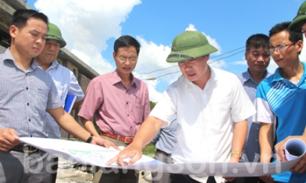 Lãnh đạo UBND tỉnh kiểm tra tại cửa khẩu Chi Ma