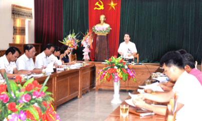 Thông qua Kế hoạch Liên hoan du lịch Mẫu Sơn 2017