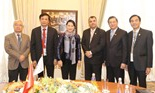 Chủ tịch Quốc hội Nguyễn Thị Kim Ngân gặp Chủ tịch IPU Saber Chowdhury
