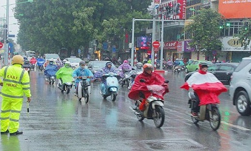 Không khí lạnh tiếp tục ảnh hưởng đến Bắc Bộ và Bắc Trung Bộ