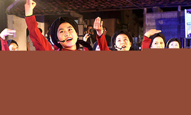 Hát Xoan và Bài chòi được xem xét là di sản văn hoá phi vật thể đại diện của nhân loại