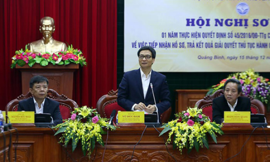 Sơ kết 1 năm thực hiện Quyết định 45/2016/QĐ-TTg