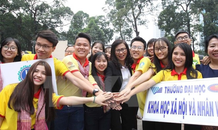 Hơn 30.000 học sinh, sinh viên ra quân Chiến dịch Xuân tình nguyện