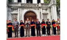Văn Miếu Quốc Tử Giám ra mắt hệ thống biển chỉ dẫn và thuyết minh tự động