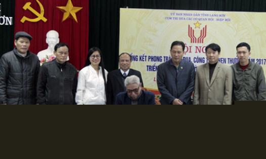 Cụm thi đua Các cơ quan Hội – Hiệp hội tỉnh: Triển khai phương hướng nhiệm vụ năm 2018