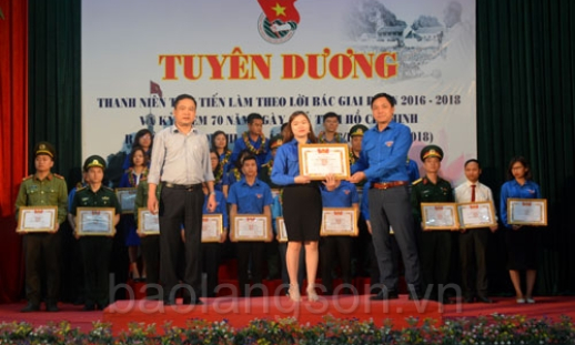 31 tập thể, cá nhân nhận bằng khen “Thanh niên tiên tiến làm theo lời Bác” giai đoạn 2016 – 2018