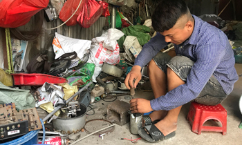 Thành phố Lạng Sơn: Ẩn họa từ các điểm thu mua phế liệu