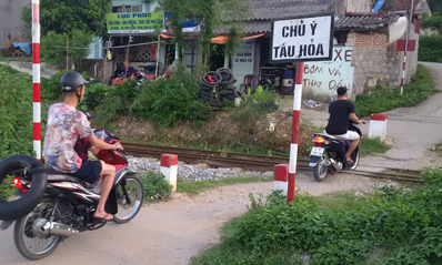 Mất an toàn tại các đường ngang dân sinh