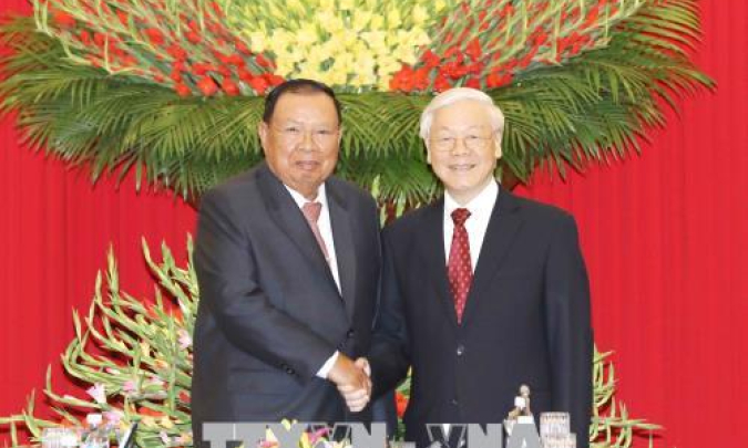 Tổng Bí thư, Chủ tịch nước Lào thăm Việt Nam