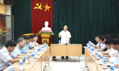 Kiểm tra tình hình xuất nhập khẩu hàng hóa qua cửa khẩu Ga Đường sắt quốc tế Đồng Đăng