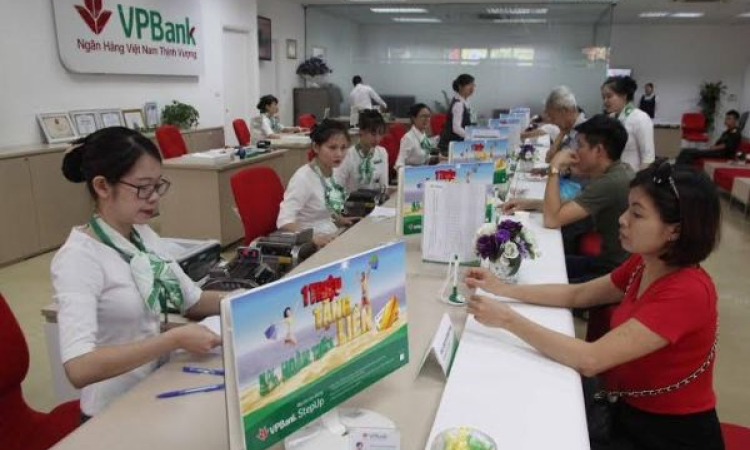 Lợi nhuận hợp nhất của VPBank đạt 4.375 tỷ đồng, tăng 34%