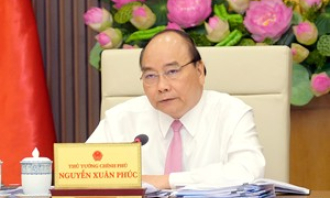 Thủ tướng Nguyễn Xuân Phúc chủ trì họp Thường trực Chính phủ