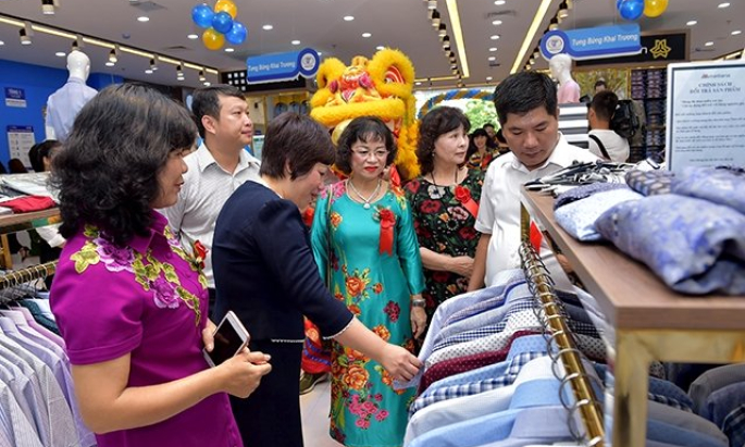 Ngành dệt may giành thị phần trong nước