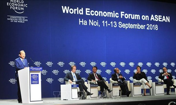 Bế mạc Hội nghị Diễn đàn Kinh tế thế giới về ASEAN 2018