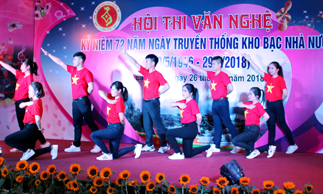 Công đoàn Kho bạc Nhà nước tỉnh sôi nổi phong trào văn hóa - thể thao