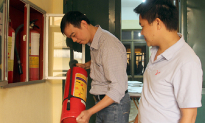Chi cục Văn thư - Lưu trữ làm tốt công tác phòng cháy