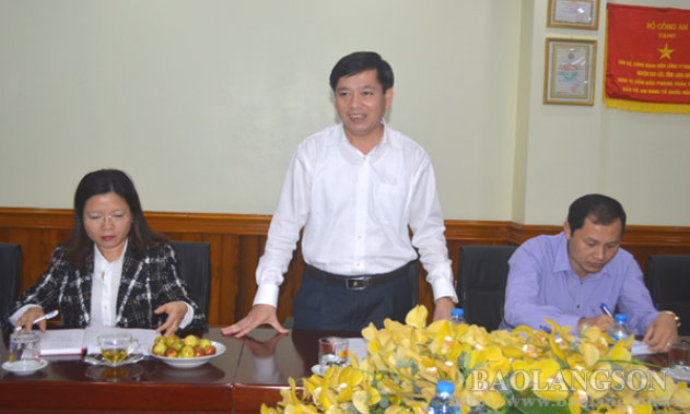 Lãnh đạo UBND tỉnh Lạng Sơn thăm và làm việc tại Công ty TNHH Bảo Long