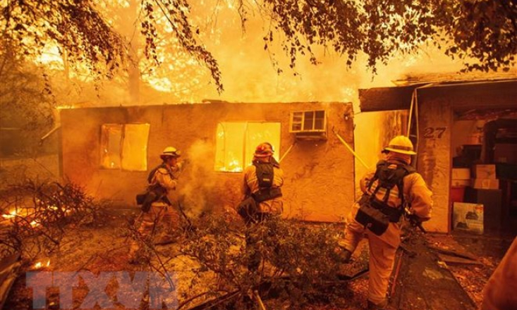 Số người thiệt mạng do cháy rừng tại California tăng lên mức kỷ lục