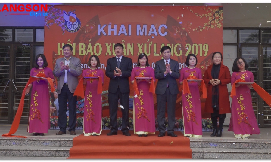 Khai mạc Hội Báo xuân Xứ Lạng 2019: Gần 400 ấn phẩm tham gia trưng bày tại Hội báo