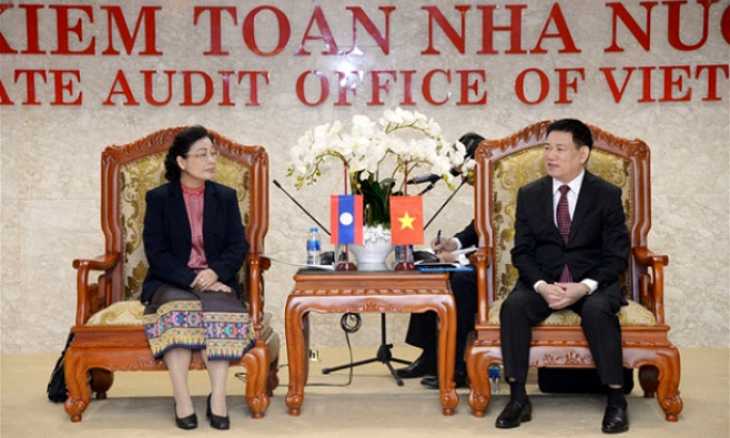 Đẩy mạnh hợp tác kiểm toán Việt Nam - Lào
