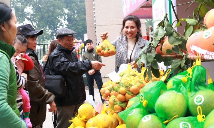 Hơn 100 doanh nghiệp tham gia hội chợ hàng nông sản đón Tết