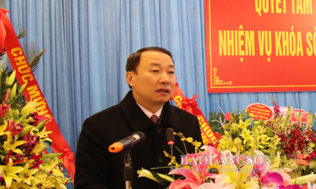 Lãnh đạo UBND tỉnh Lạng Sơn thăm và động viên ngành tài chính, ngân hàng