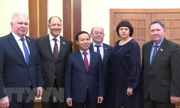 Việt Nam tăng cường phối hợp với Nhóm nghị sỹ hữu nghị Quốc hội Nga