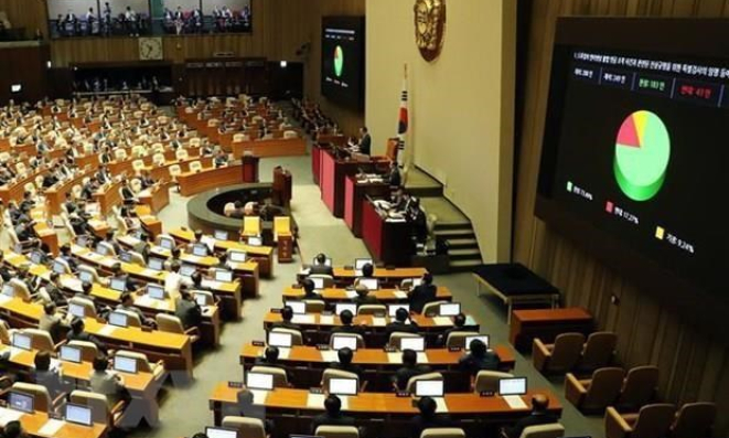 Quốc hội Hàn Quốc bắt đầu kỳ họp đặc biệt kéo dài 30 ngày