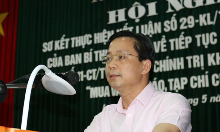 Tỉnh ủy Lạng Sơn sơ kết thực hiện kết luận 29 của Ban Bí thư Trung ương Đảng
