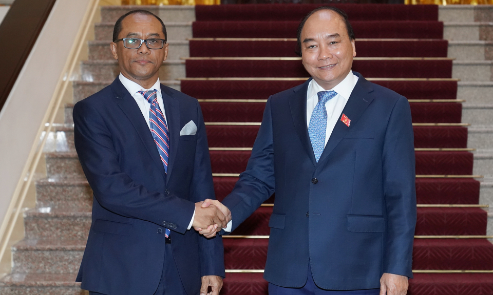 Thủ tướng tiếp Bộ trưởng Ngoại giao và Hợp tác Timor-Leste