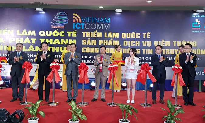 Khai mạc Triển lãm quốc tế sản phẩm, dịch vụ viễn thông, công nghệ thông tin