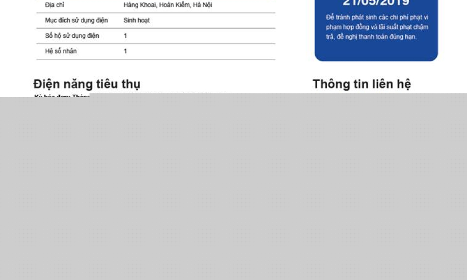 EVN công bố kết quả bình chọn mẫu hoá đơn tiền điện mới