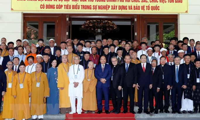 Thủ tướng: Lợi ích của từng tôn giáo gắn liền với lợi ích quốc gia