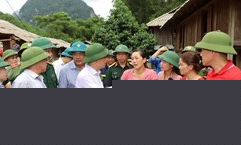 Các địa phương nỗ lực khắc phục hậu quả bão lũ và mưa dông