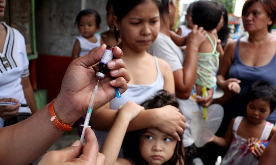 Bệnh bại liệt bùng phát trở lại, Philippines triển khai tiêm phòng vaccine trên toàn quốc